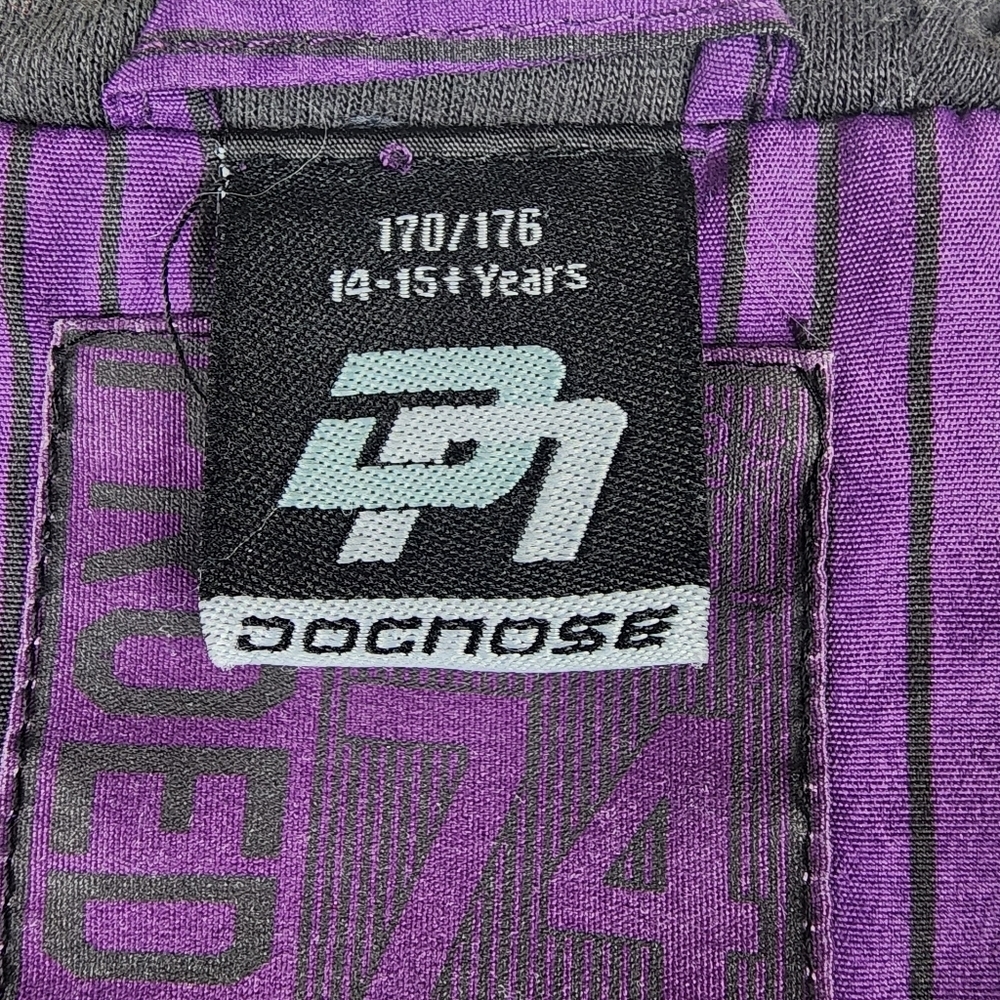 ProEdge Purple Striped Zip-Up Jacket WAP 74 Big Boys Size 14-15+ Years - Picture 7 of 14